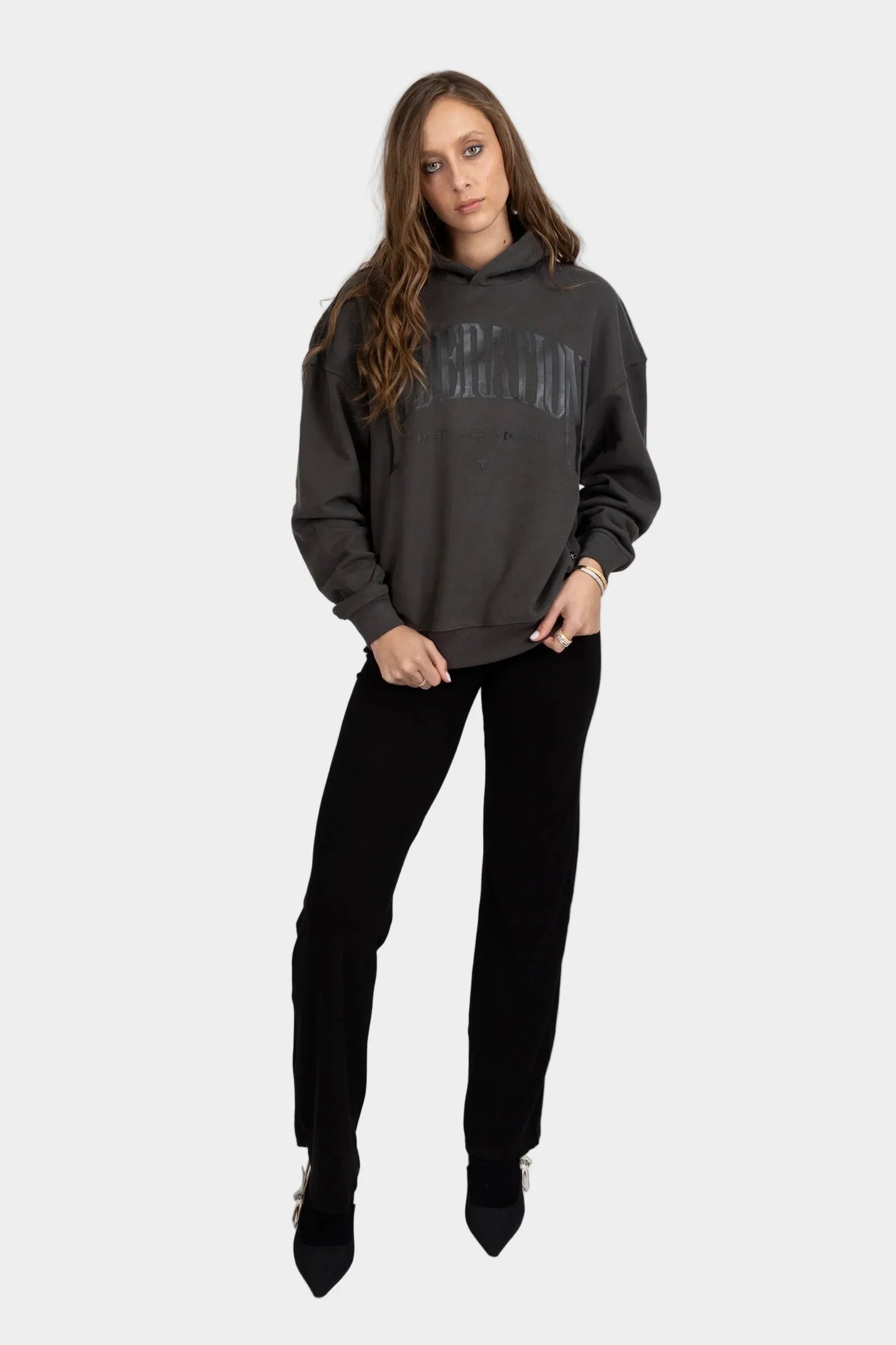 FEDERATION GLIDE FOLD PANT - BLACK - THE VOGUE STORE