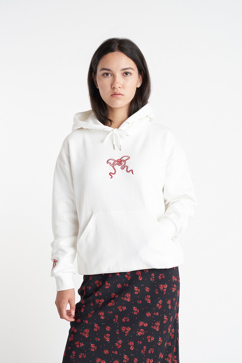 HUFFER RELAX HOOD 350/GIFTED - CHALK - THE VOGUE STORE