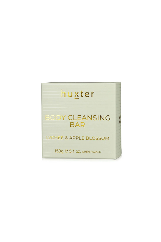 HUXTER BODY CLEANSING BAR - LYCHEE & APPLE BLOSSOM - THE VOGUE STORE