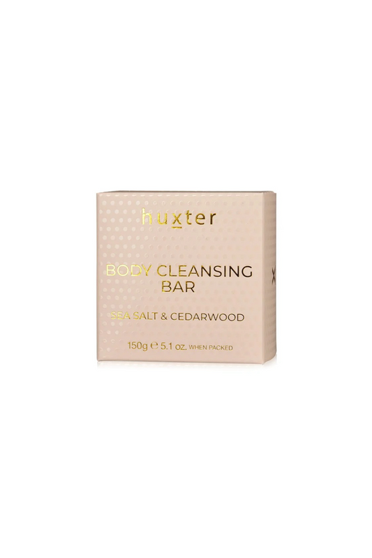HUXTER BODY CLEANSING BAR - SEA SALT & CEDARWOOD - THE VOGUE STORE