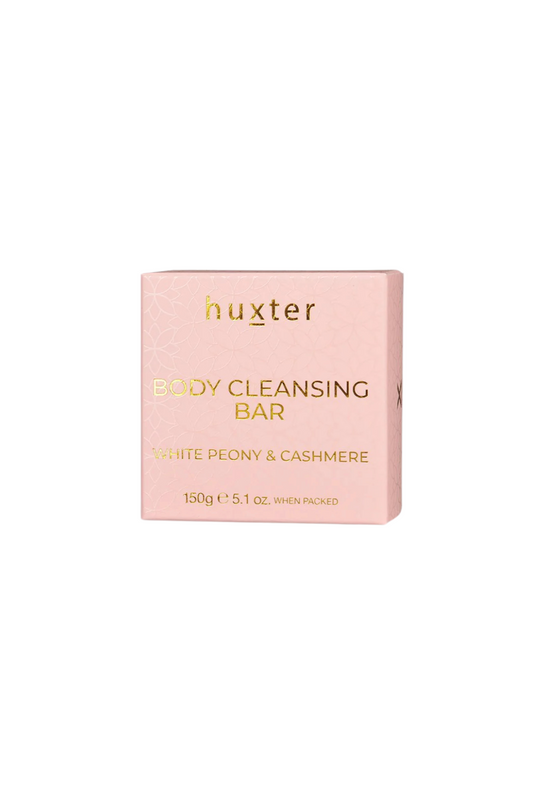 HUXTER BODY CLEANSING BAR - WHITE PEONY & CASHMERE - THE VOGUE STORE
