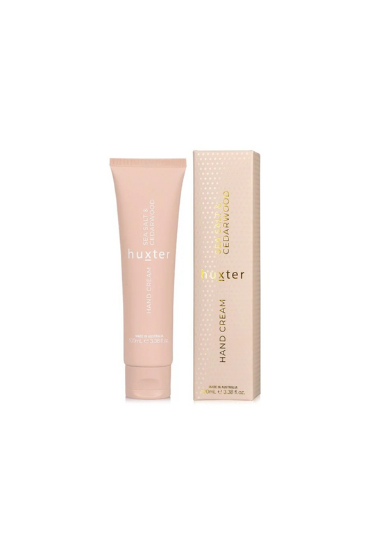 HUXTER HAND CREAM 100ML - SEA SALT & CEDARWOOD - THE VOGUE STORE