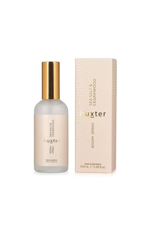 HUXTER ROOM SPRAY 100ML - SEA SALT & CEDARWOOD - THE VOGUE STORE