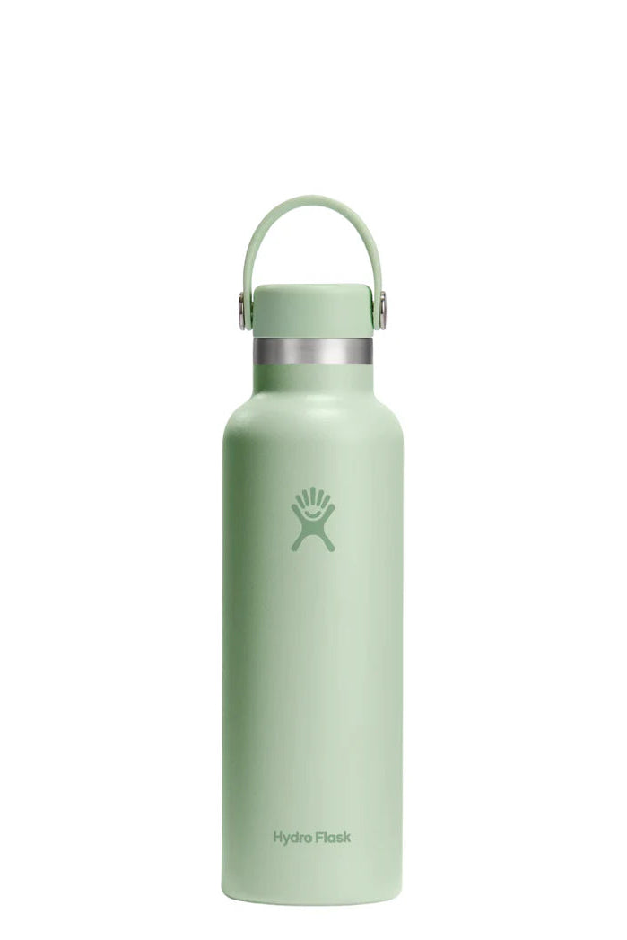HYDRO FLASK STANDARD MOUTH DRINK BOTTLE 210Z (621ML) - ALOE - THE VOGUE STORE