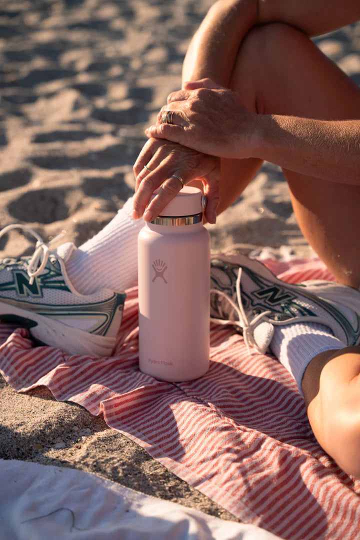 HYDRO FLASK WIDE MOUTH DRINK BOTTLE 32OZ (946ML) - TRILLIUM - THE VOGUE STORE