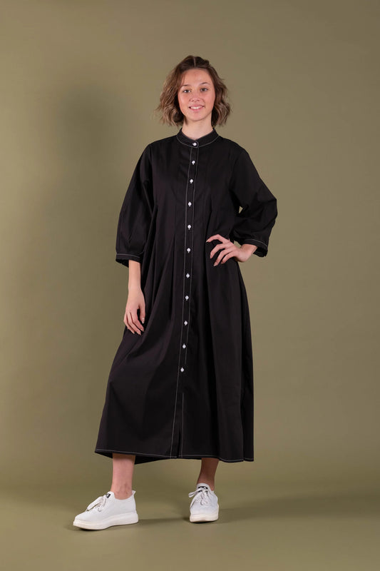 DEEANNE HOBBS DESIRE DRESS - BLACK - THE VOGUE STORE