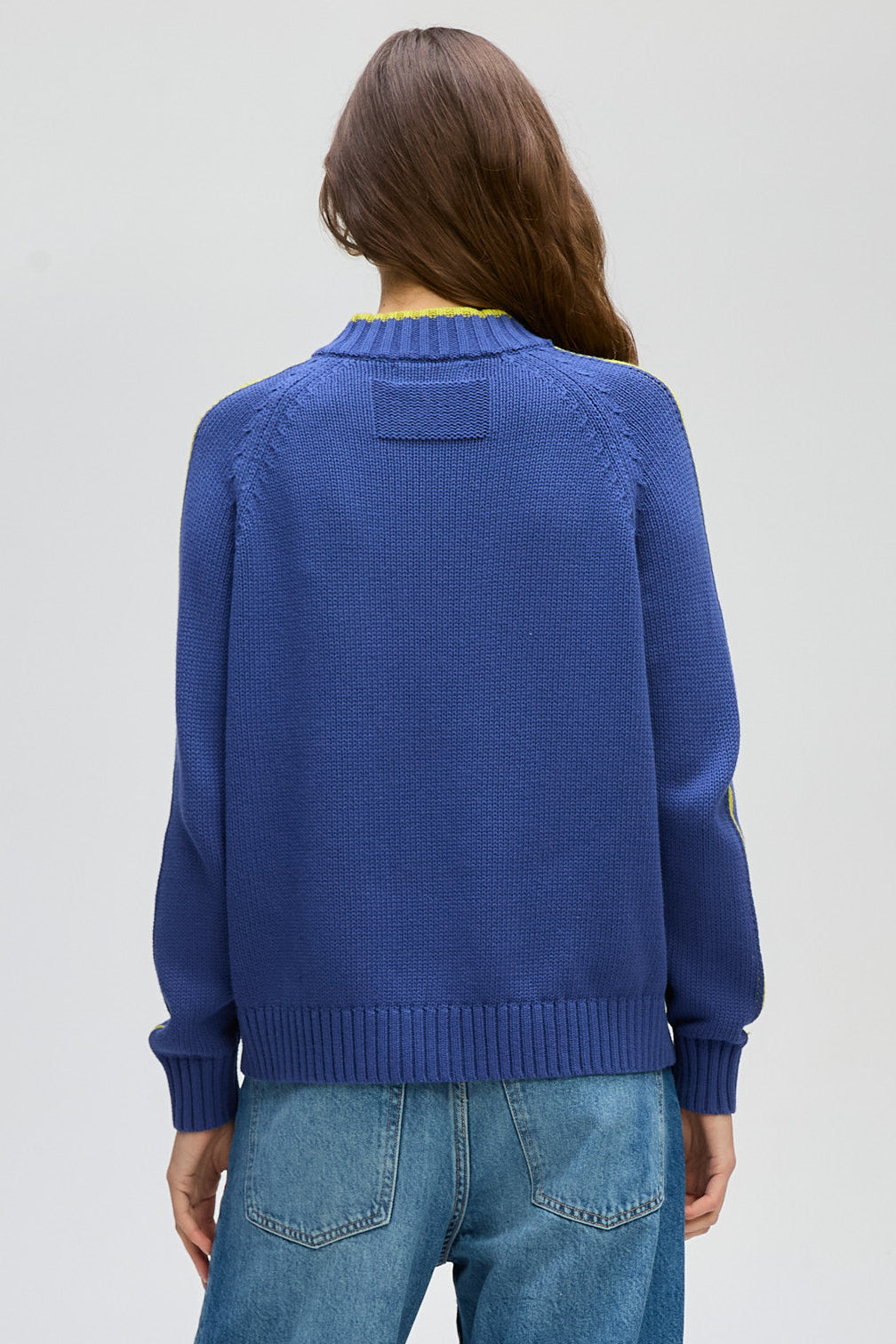 LD & CO GOLF ZIP UP - BLUEBELL - THE VOGUE STORE