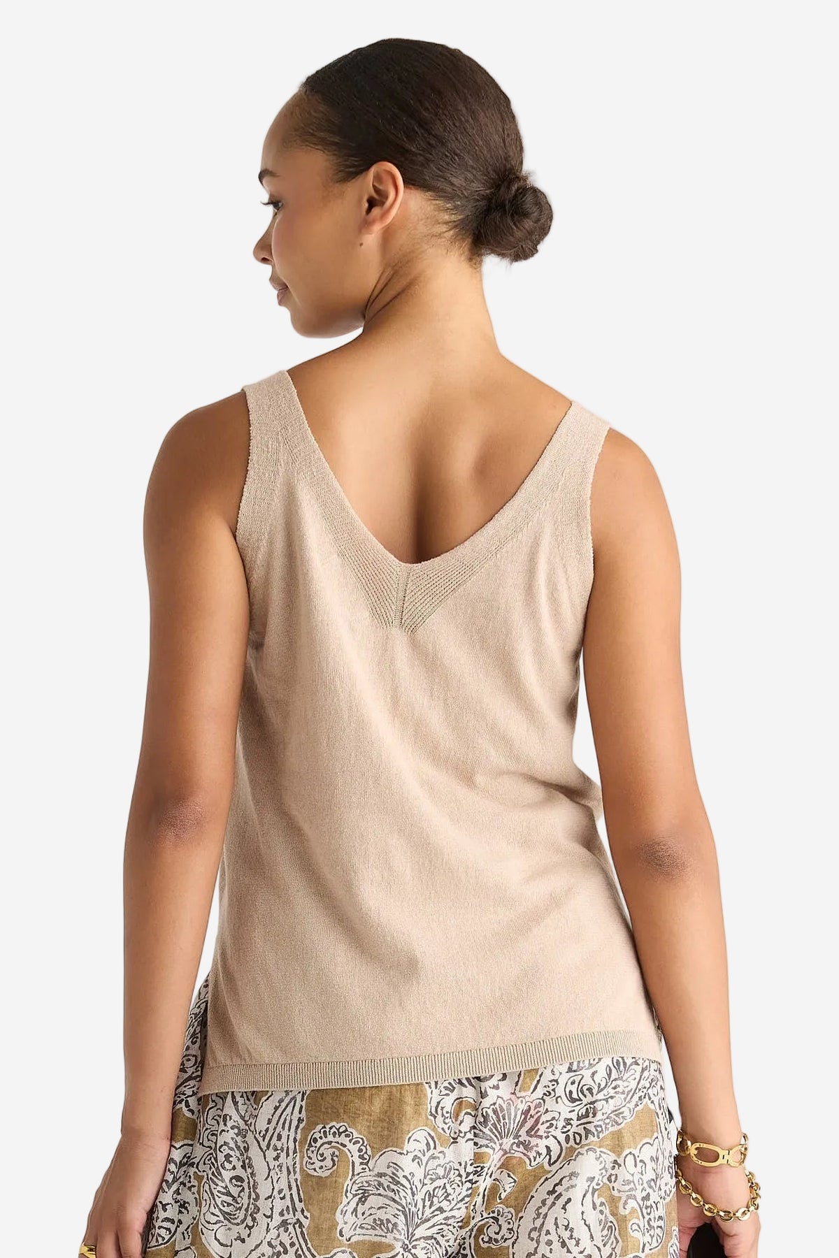 LD & CO TANK - NATURAL - THE VOGUE STORE