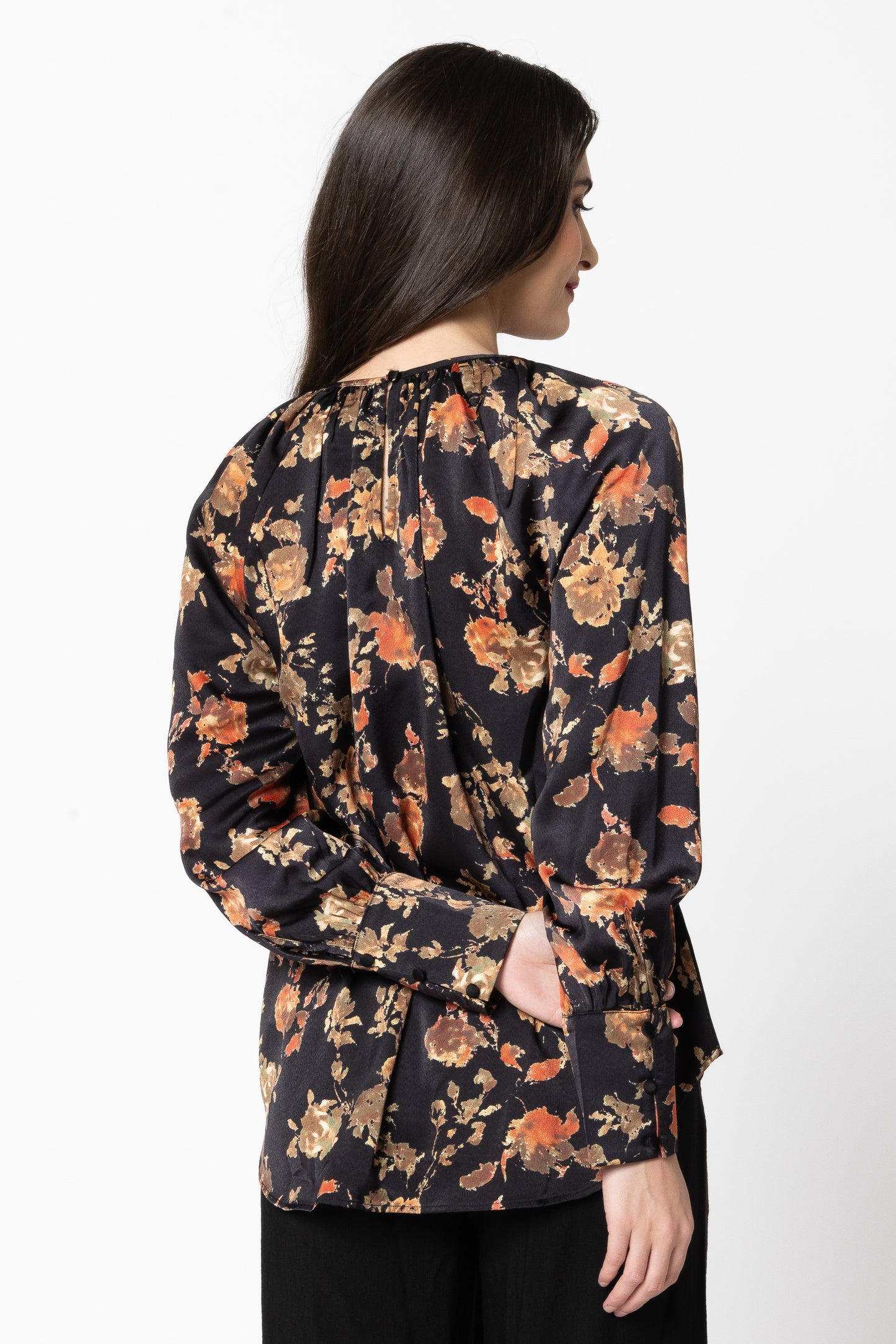 LEILA + LUCA CENTERED TOP - AMBER FLORET - THE VOGUE STORE