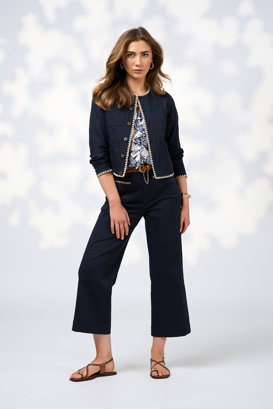 LOOBIES STORY BLAIR PANT - INDIGO - THE VOGUE STORE