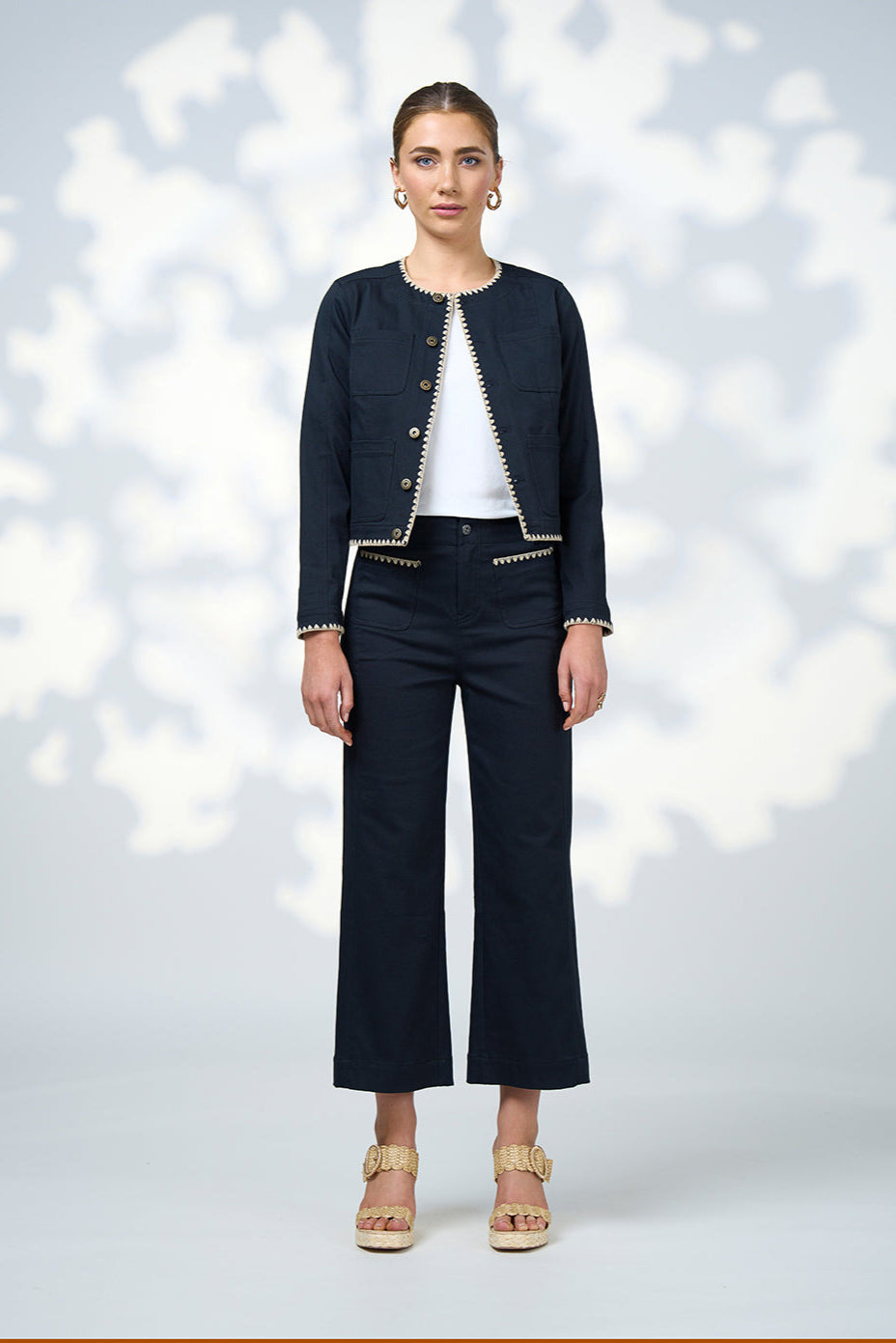 LOOBIES STORY BLAIR JACKET - INDIGO - THE VOGUE STORE