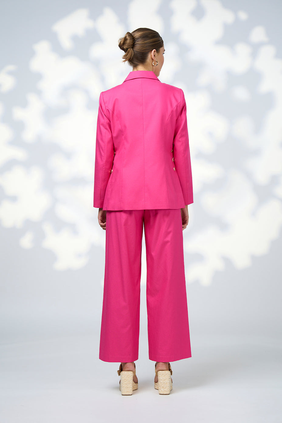 LOOBIES STORY WILLA BLAZER - FUCHSIA - THE VOGUE STORE