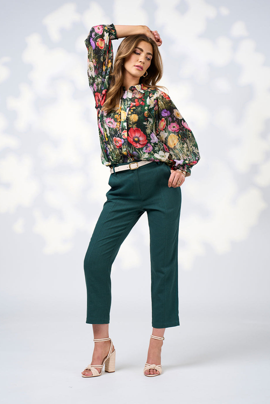 LOOBIES STORY QUINN PANT - IVY - THE VOGUE STORE