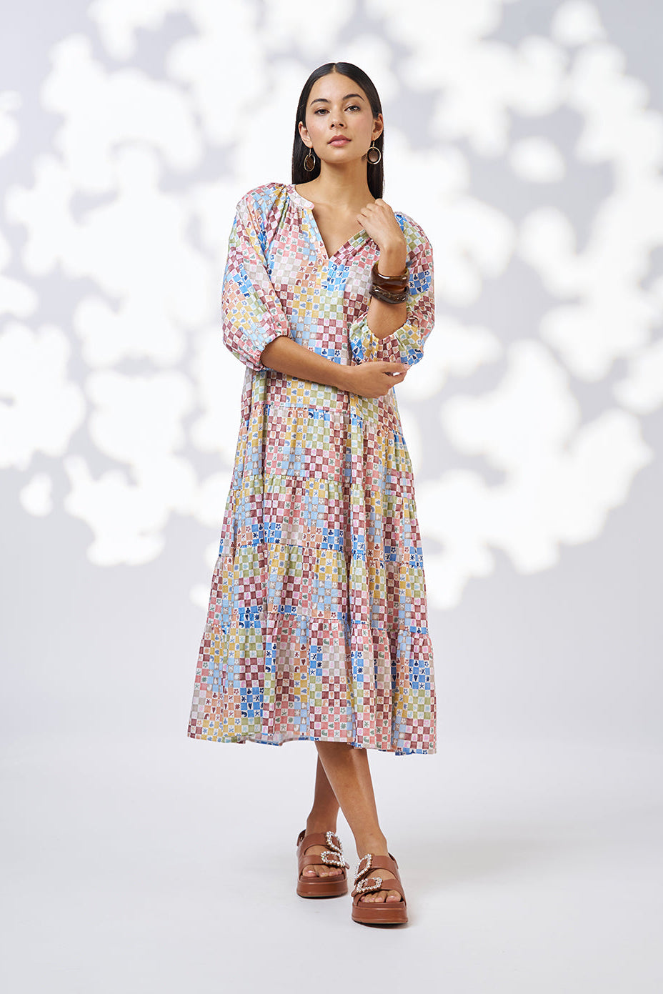 LOOBIES STORY DEJA MIDI DRESS - THE VOGUE STORE