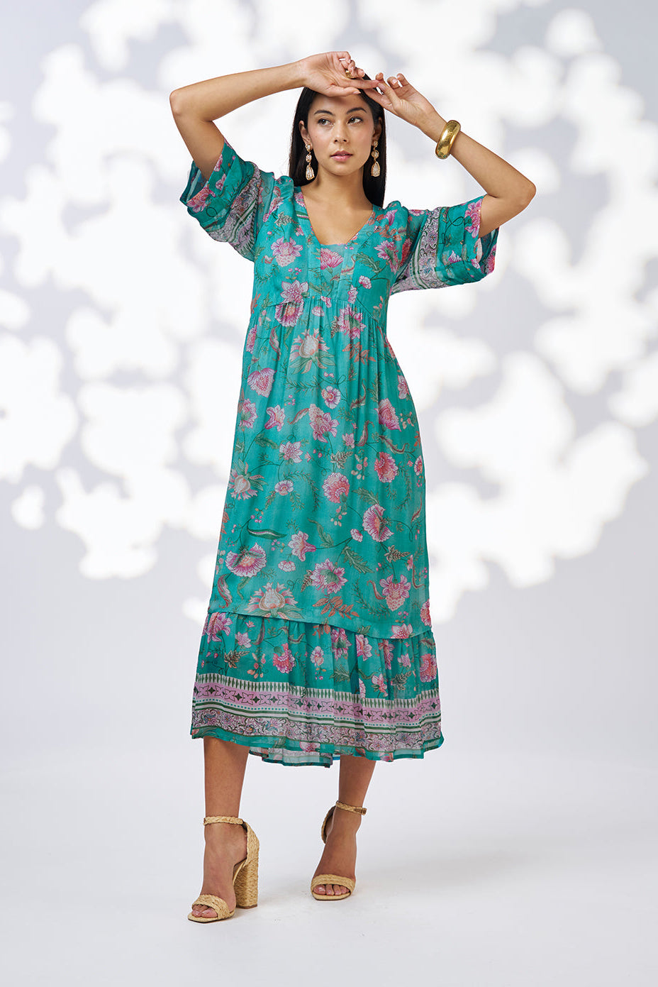 LOOBIES STORY ANAPHORA MIDI DRESS - THE VOGUE STORE