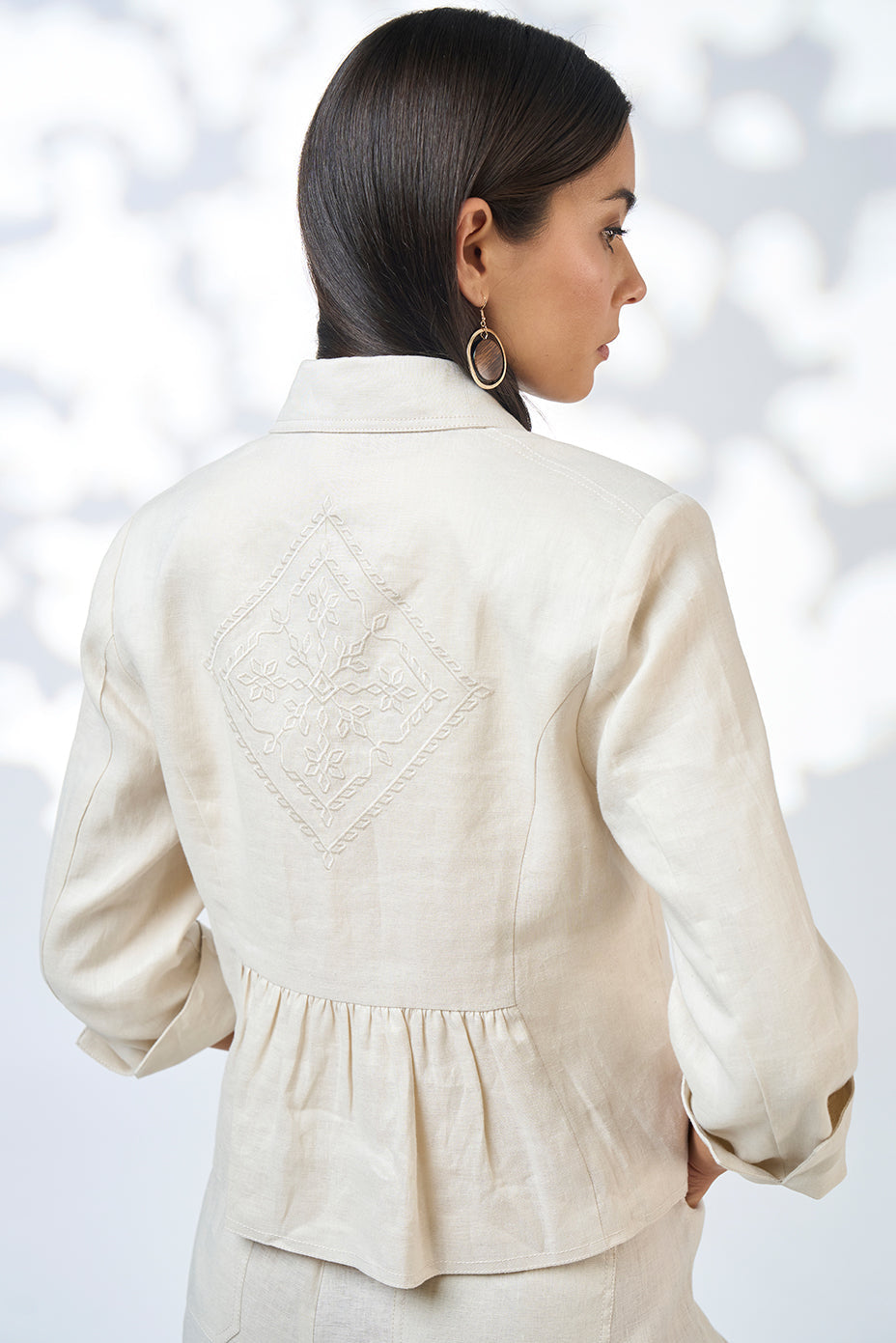 LOOBIES STORY LIA JACKET - ECRU - THE VOGUE STORE