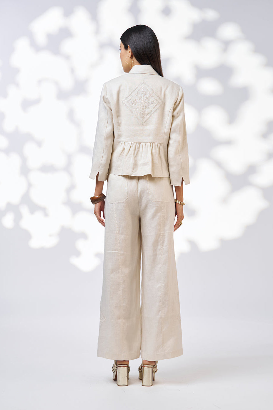 LOOBIES STORY LIA JACKET - ECRU - THE VOGUE STORE