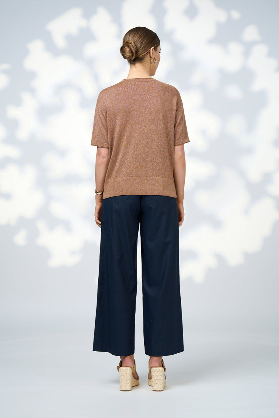 LOOBIES STORY MICA TEE - BRONZE SHIMMER - THE VOGUE STORE