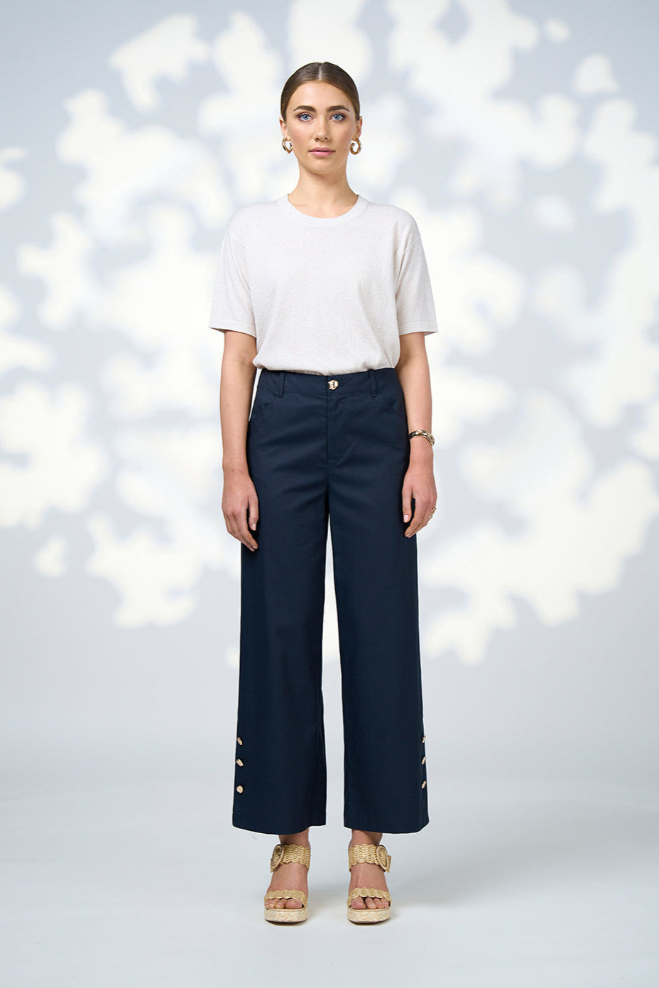 LOOBIES STORY WILLA PANT - INDIGO - THE VOGUE STORE