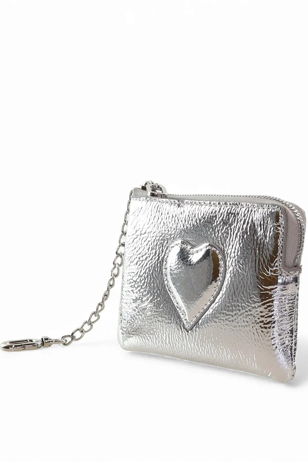 MINX LOVE ME COIN & CARD PURSE - SILVER
