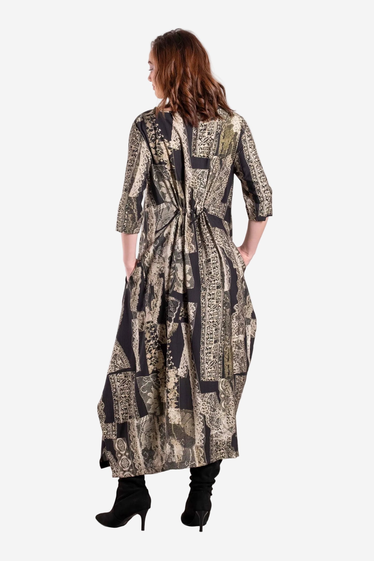 DEEANNE HOBBS SIENNE DRESS - HERITAGE LACE - THE VOGUE STORE