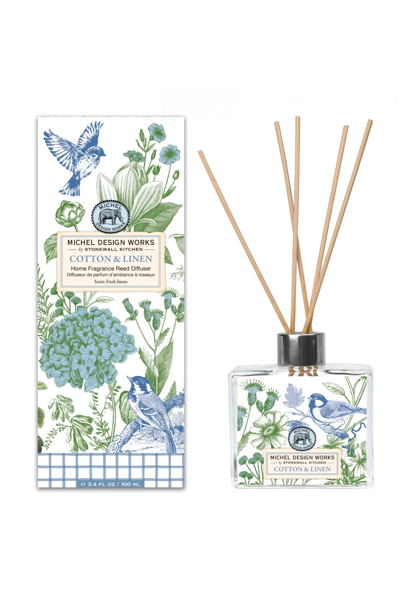 COTTON & LINEN REED DIFFUSER - THE VOGUE STORE