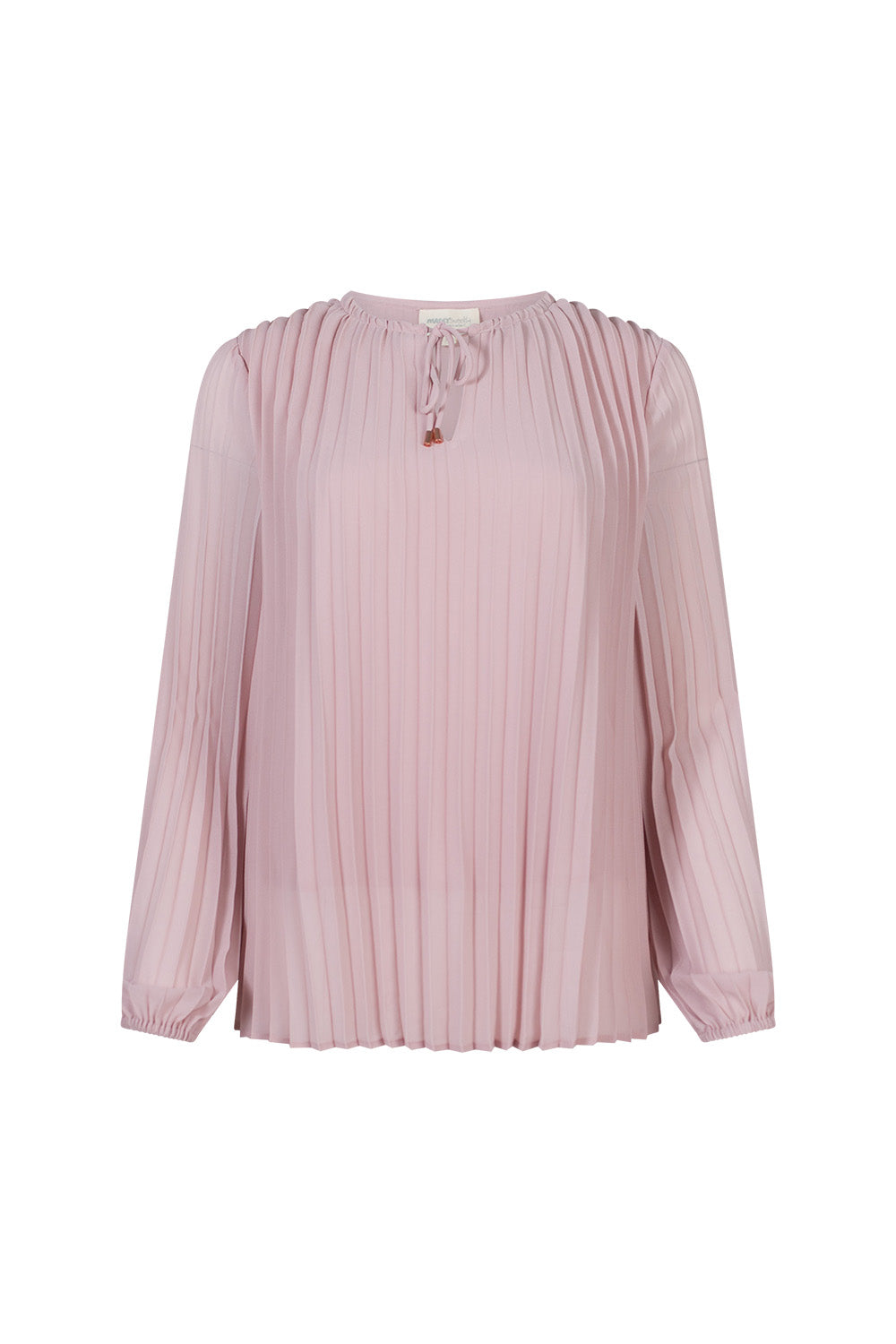 MADLY SWEETLY MORSE BLOUSE - DUSKY PINK