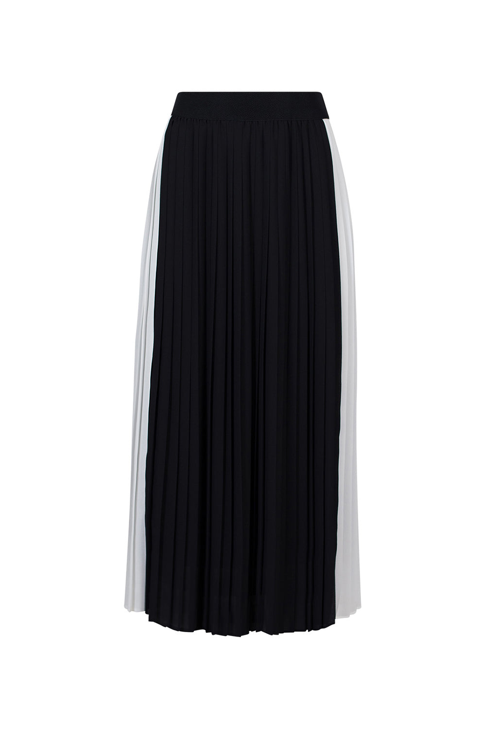 MADLY SWEETLY CODE SKIRT - BLACK/WINTER WHITE - THE VOGUE STORE