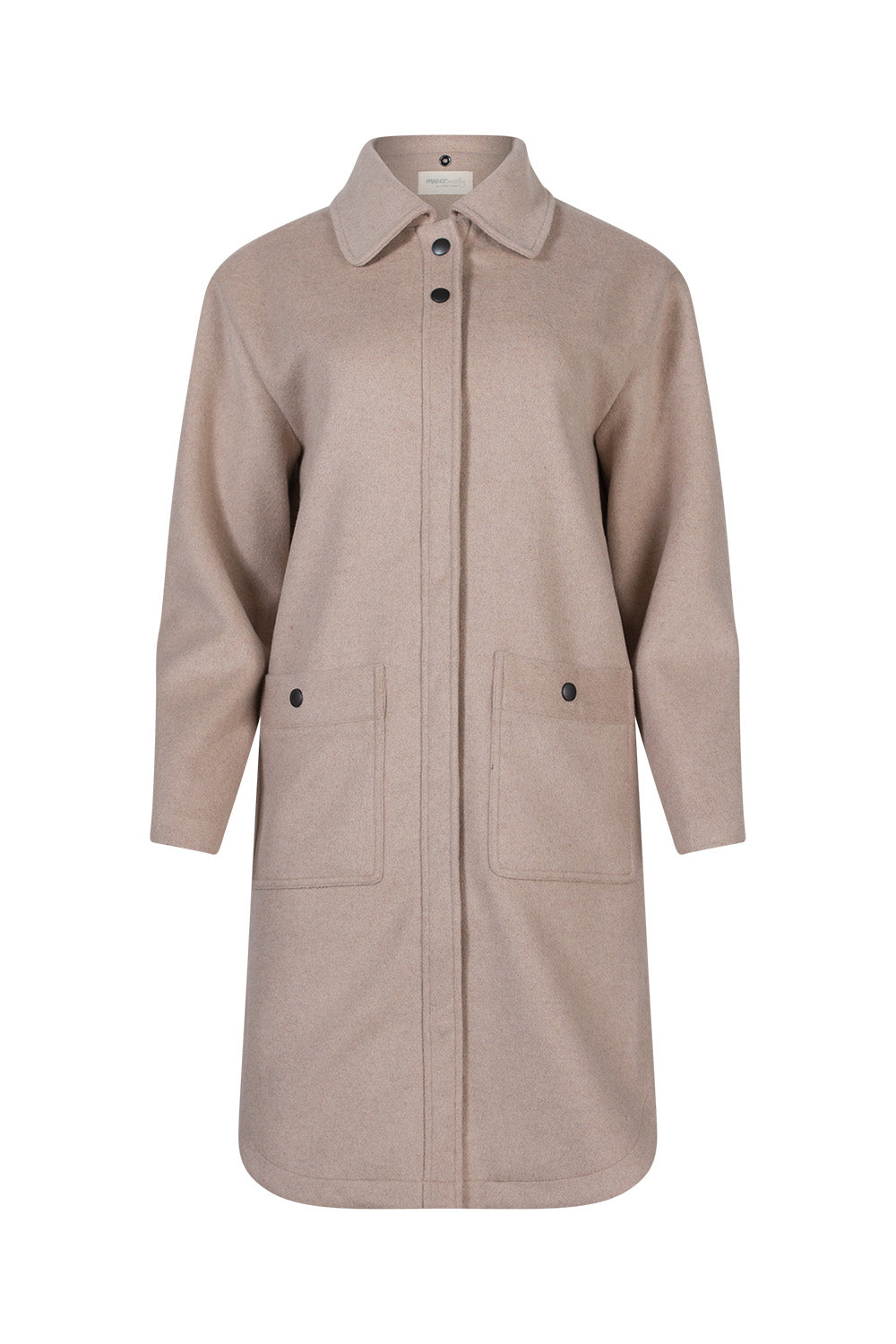 MADLY SWEETLY SLEUTH COAT - BISCUIT - THE VOGUE STORE