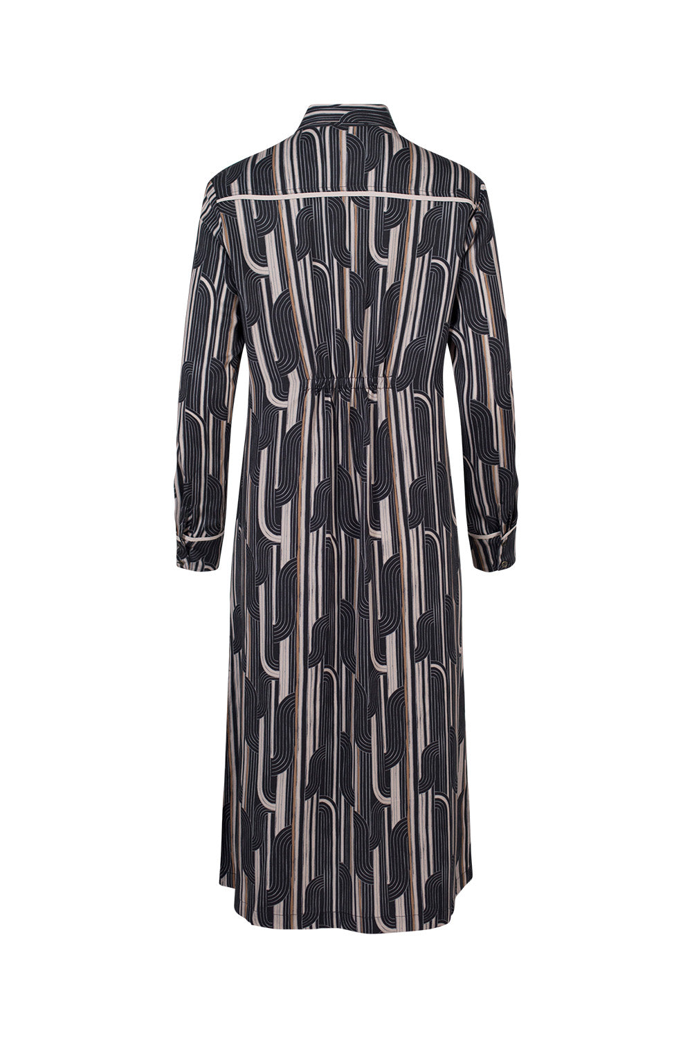 MADLY SWEETLY  FREEFALL DRESS - BLACK MULTI - THE VOGUE STORE