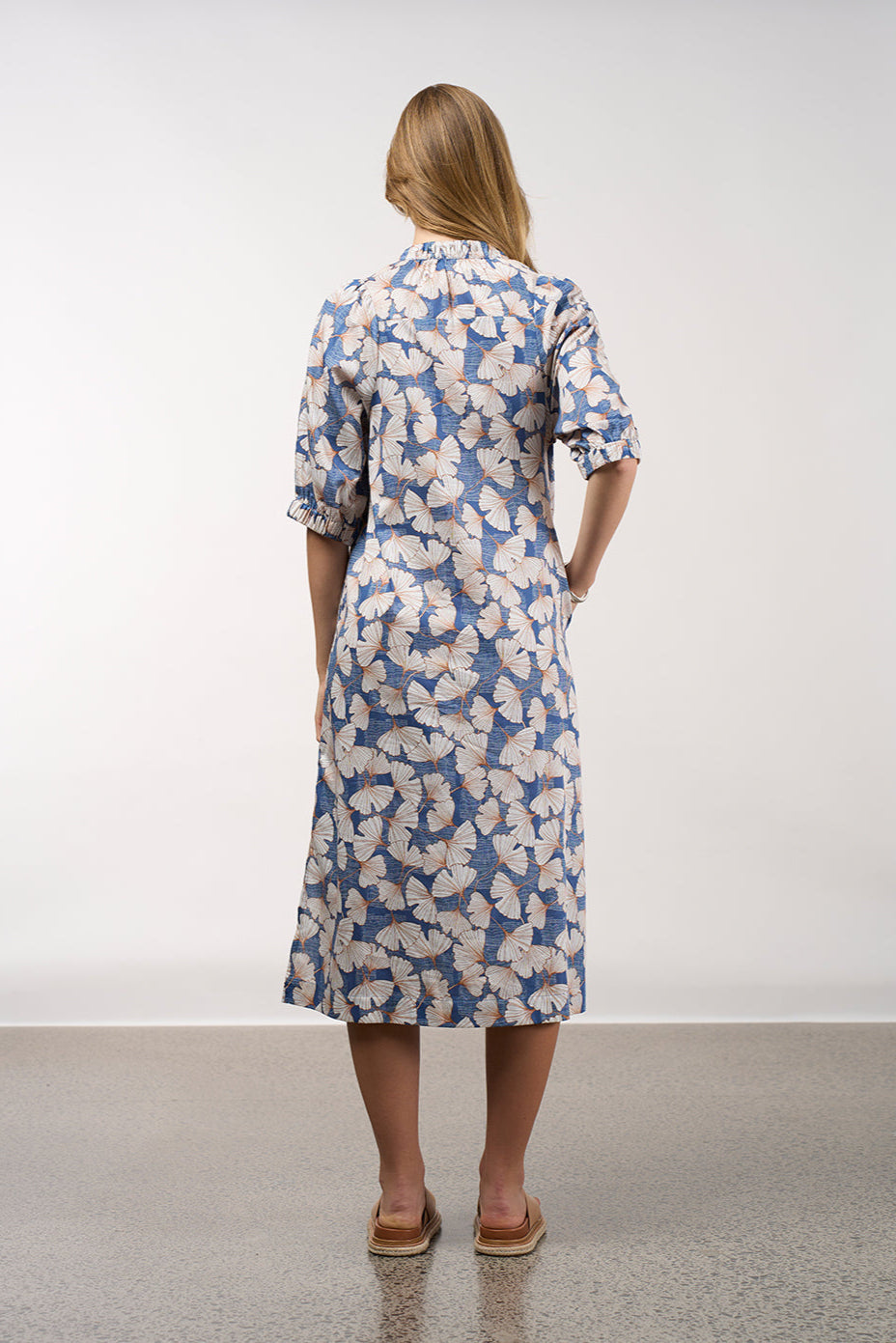 MADLY SWEETLY TAKE FLIGHT DRESS  - DENIM MULTI - THE VOGUE STORE