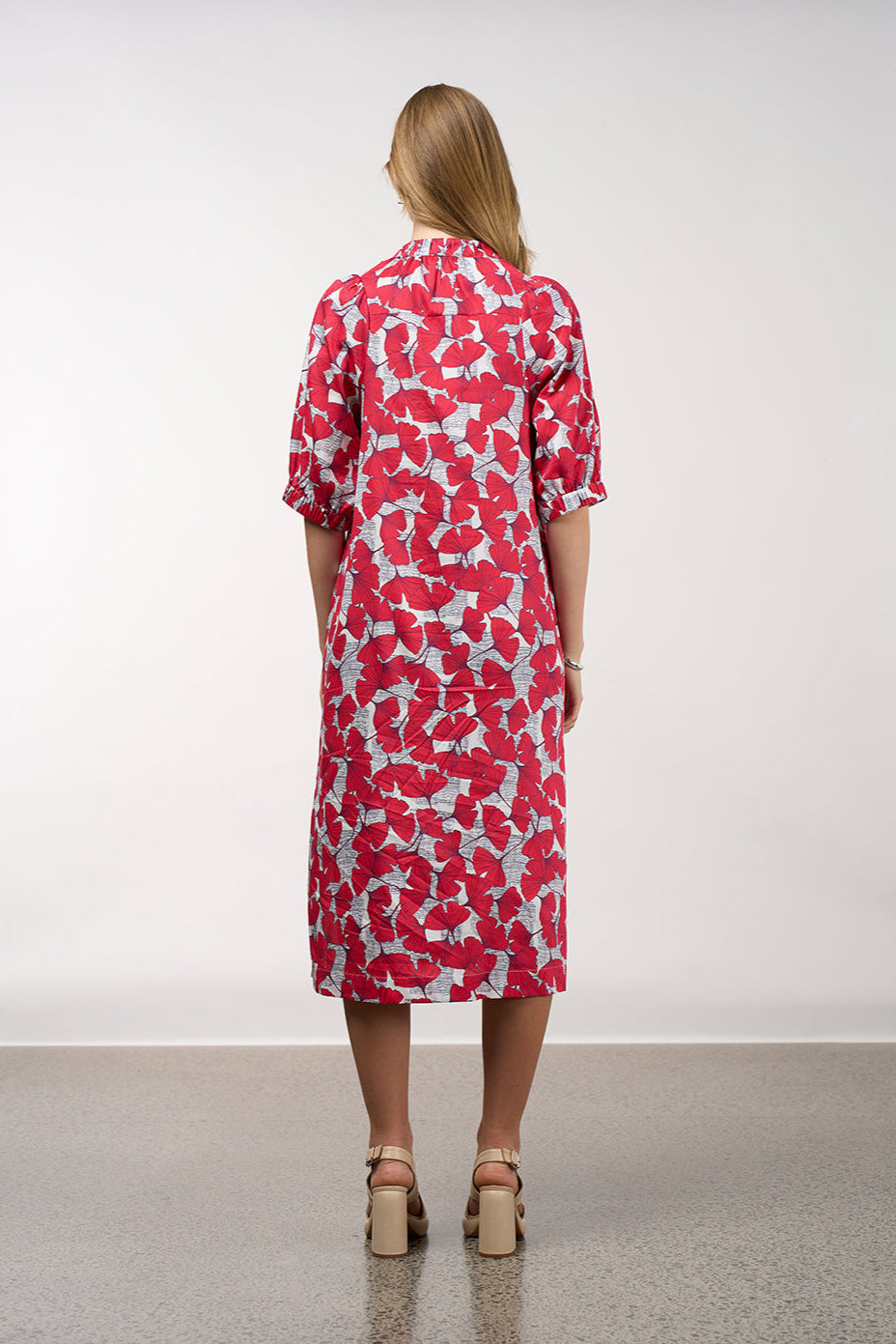 MADLY SWEETLY TAKE FLIGHT DRESS - POPPY MULTI - THE VOGUE STORE
