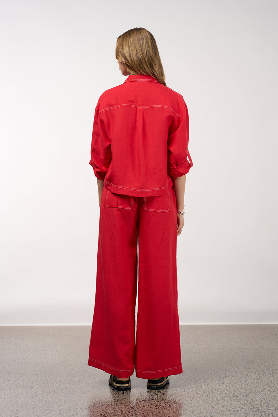 MADLY SWEETLY ASPECT JACKET - POPPY - THE VOGUE STORE