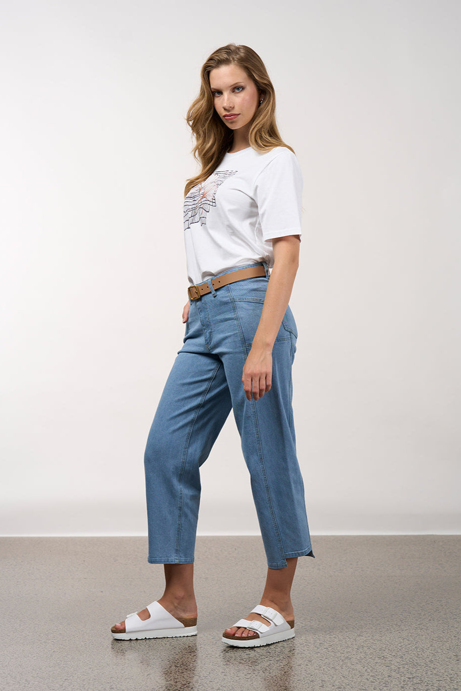 MADLY SWEETLY QUANTUM JEAN - LIGHT DENIM - THE VOGUE STORE