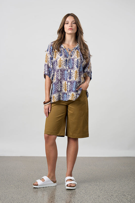 MADLY SWEETLY QUARTET TOP - MULTI - THE VOGUE STORE