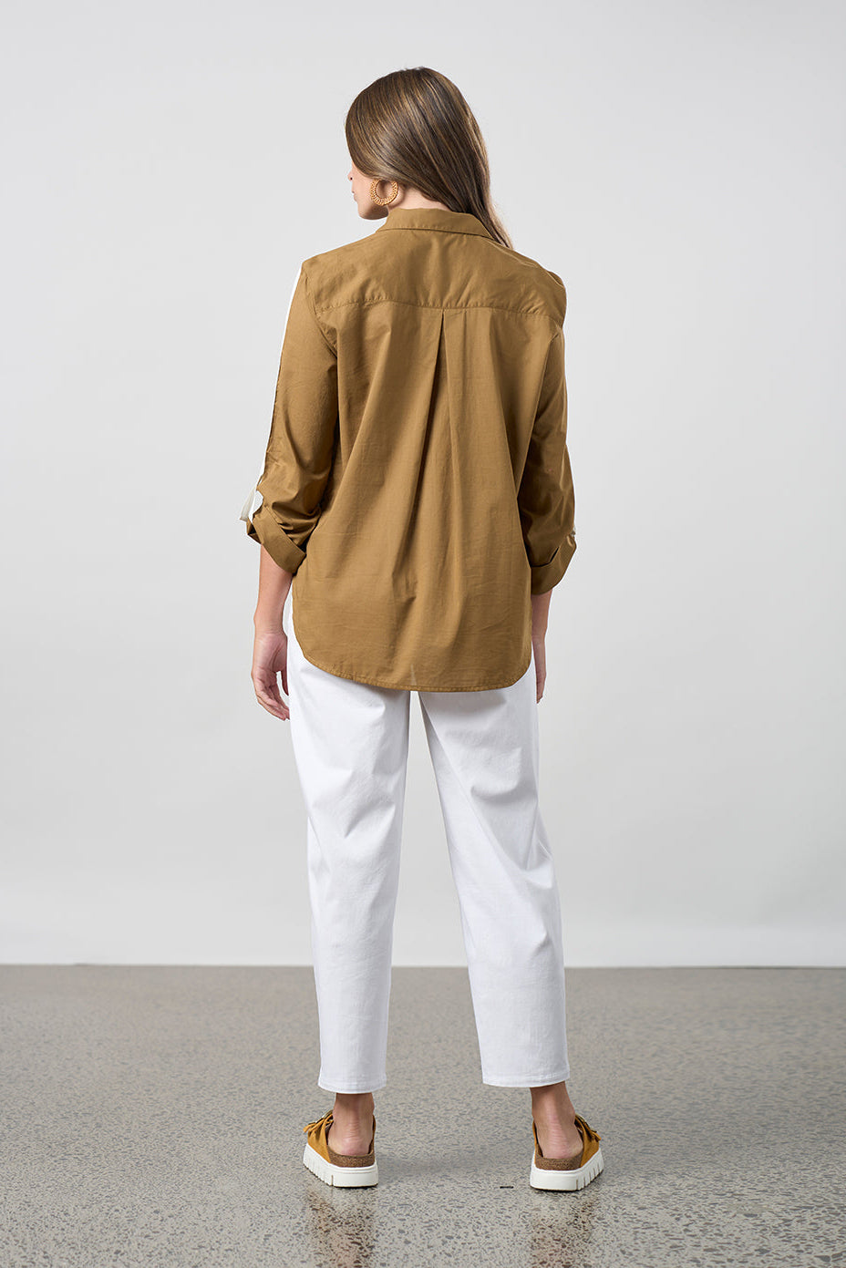 MADLY SWEETLY RATIO PANT - WHITE - THE VOGUE STORE