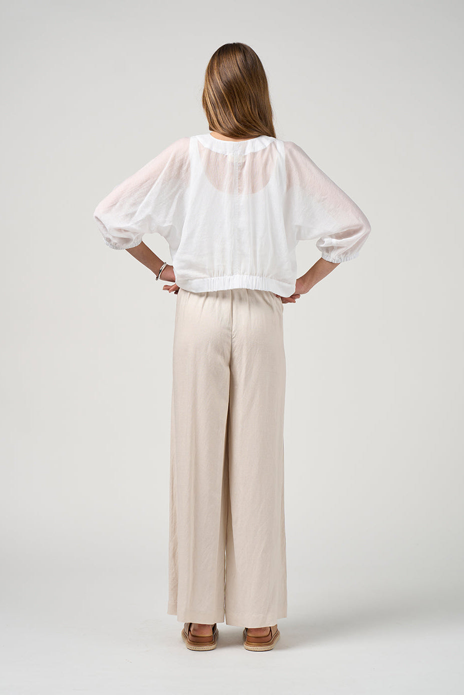 MADLY SWEETLY VEIL JACKET - WHITE - THE VOGUE STORE