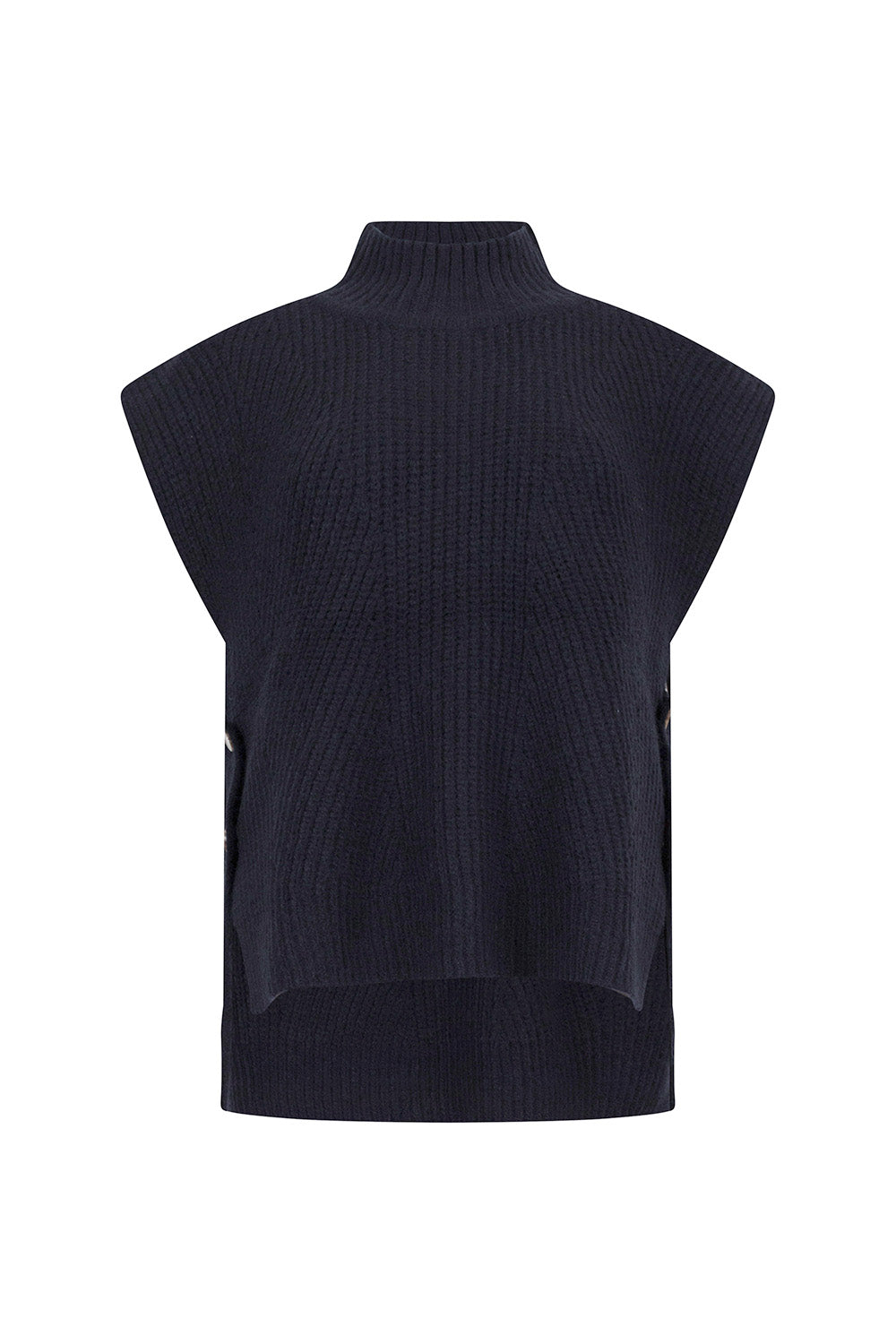 MADLY SWEETLY OUTTA WAY TANK - NAVY - THE VOGUE STORE