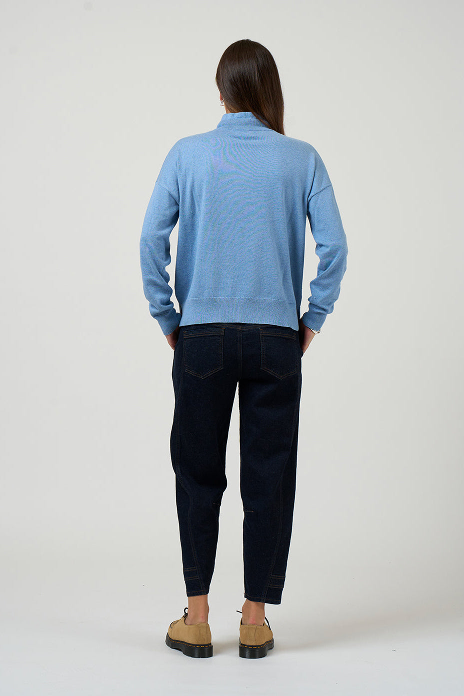 MADLY SWEETLY CIRCUIT SWEATER - SKY - THE VOGUE STORE
