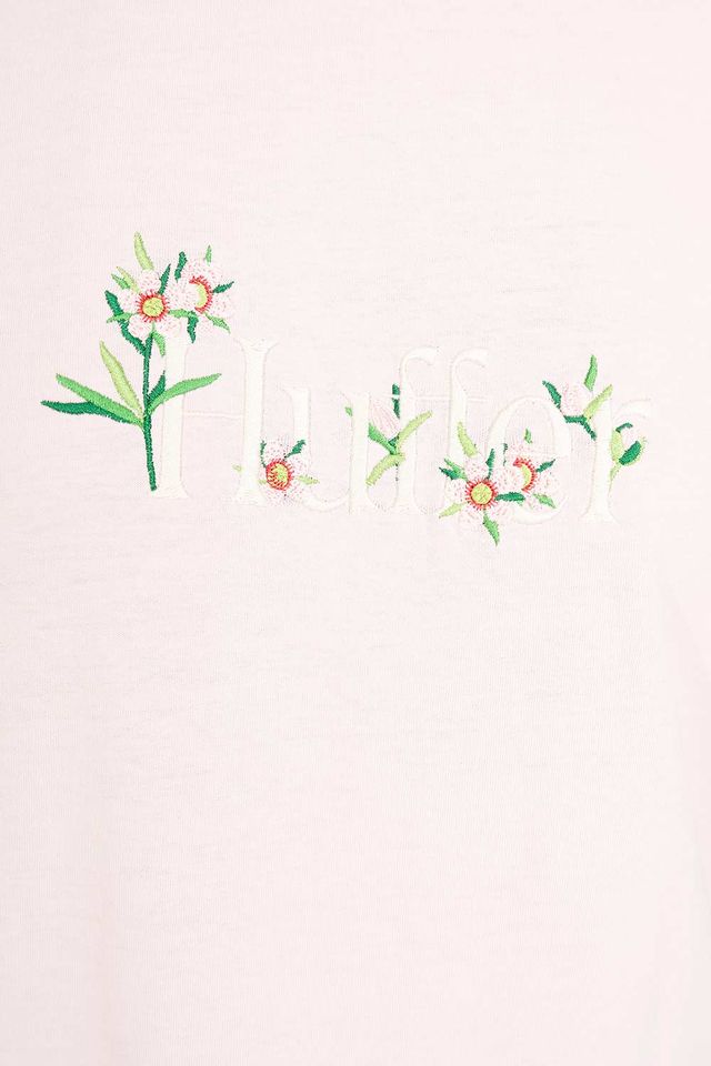 HUFFER CLASSIC TEE 170/NECTAR - MELLOW PINK - THE VOGUE STORE