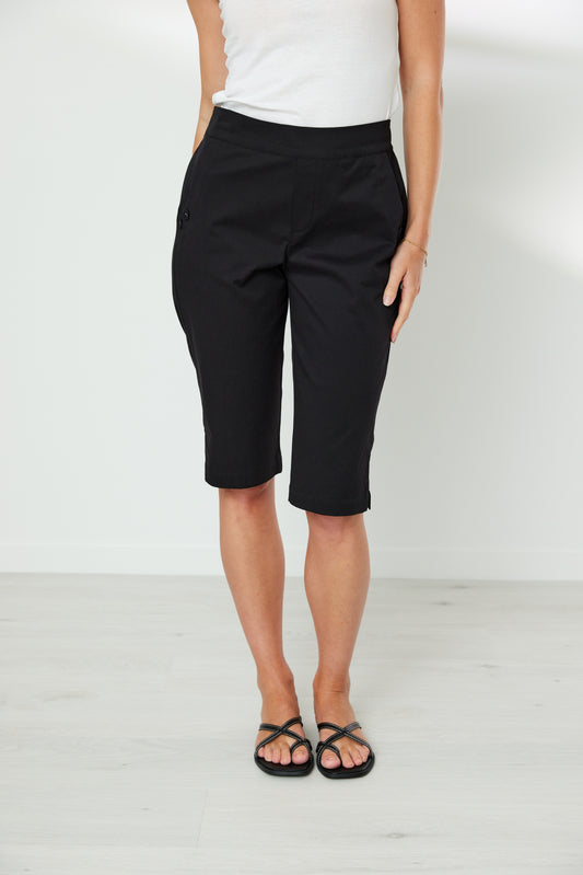 NEWPORT RICO SHORT - BLACK - THE VOGUE STORE