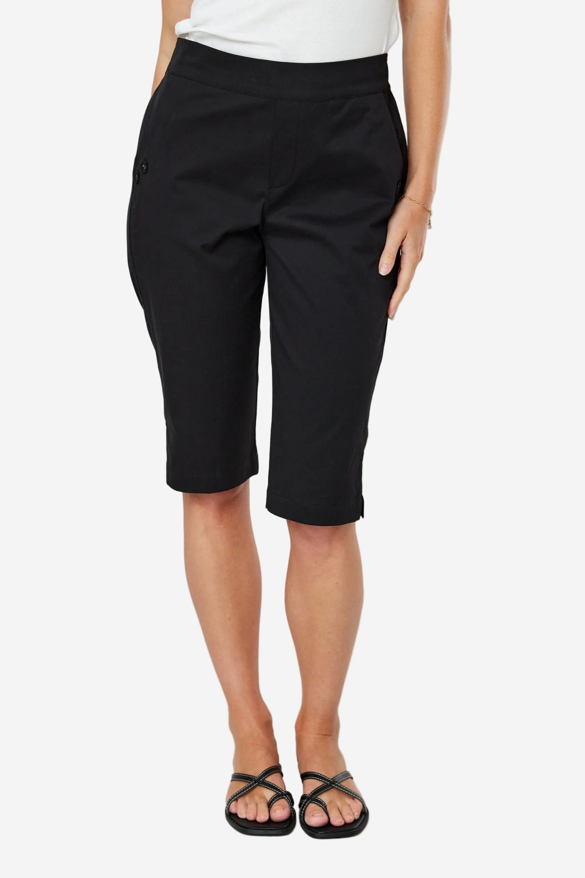NEWPORT RICO SHORT - BLACK - THE VOGUE STORE