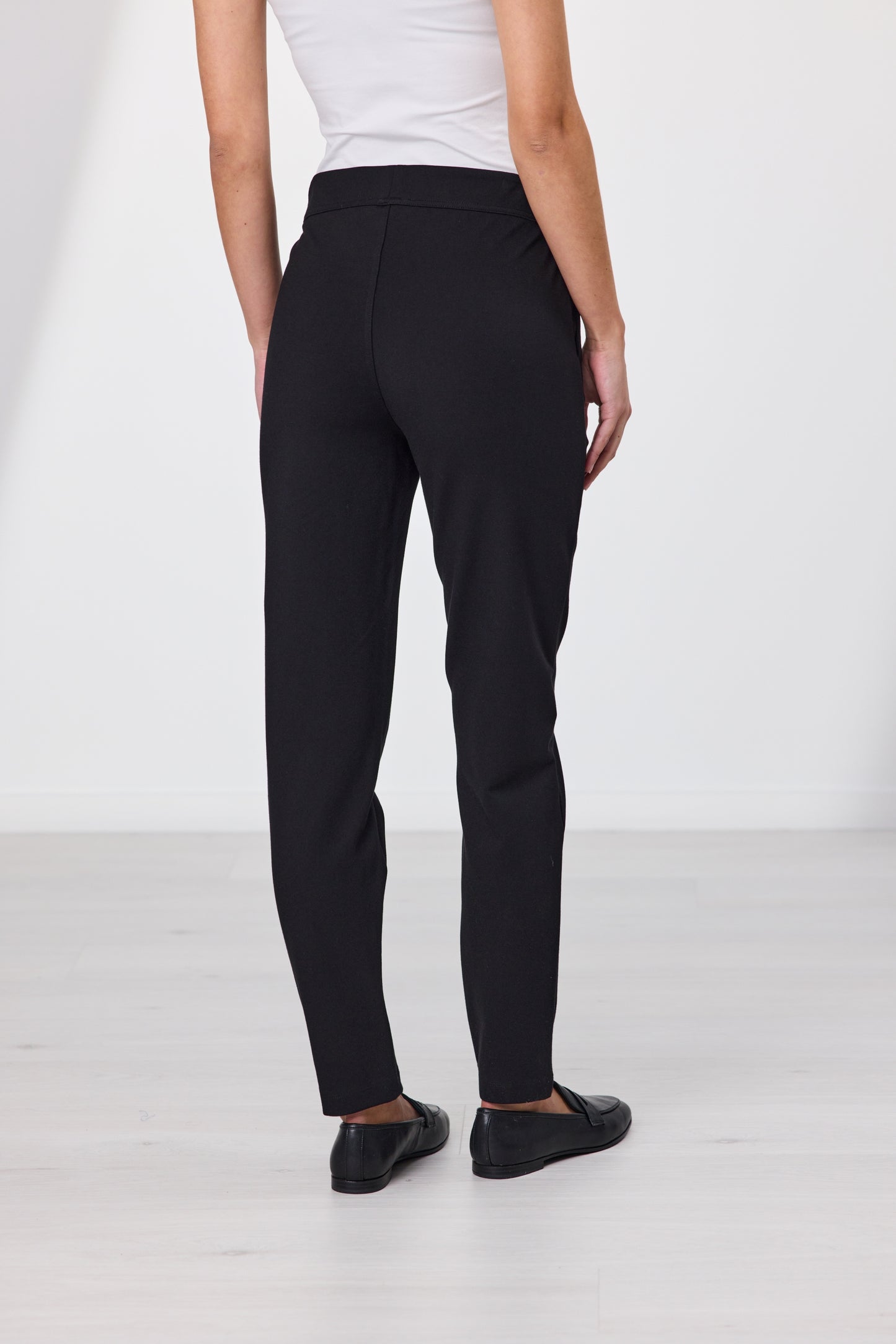 NEWPORT OWEN PONTI PANT - BLACK - THE VOGUE STORE