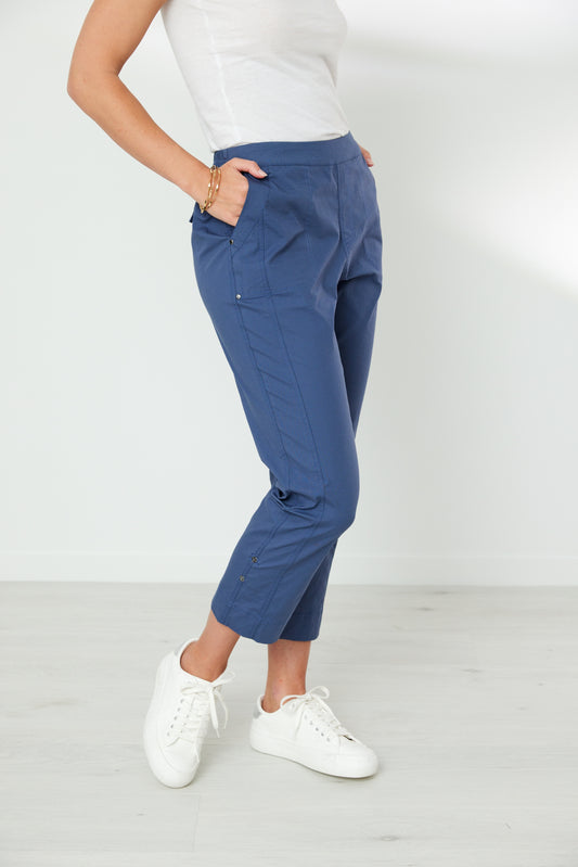 NEWPORT TROPICS PANT - DENIM BLUE - THE VOGUE STORE
