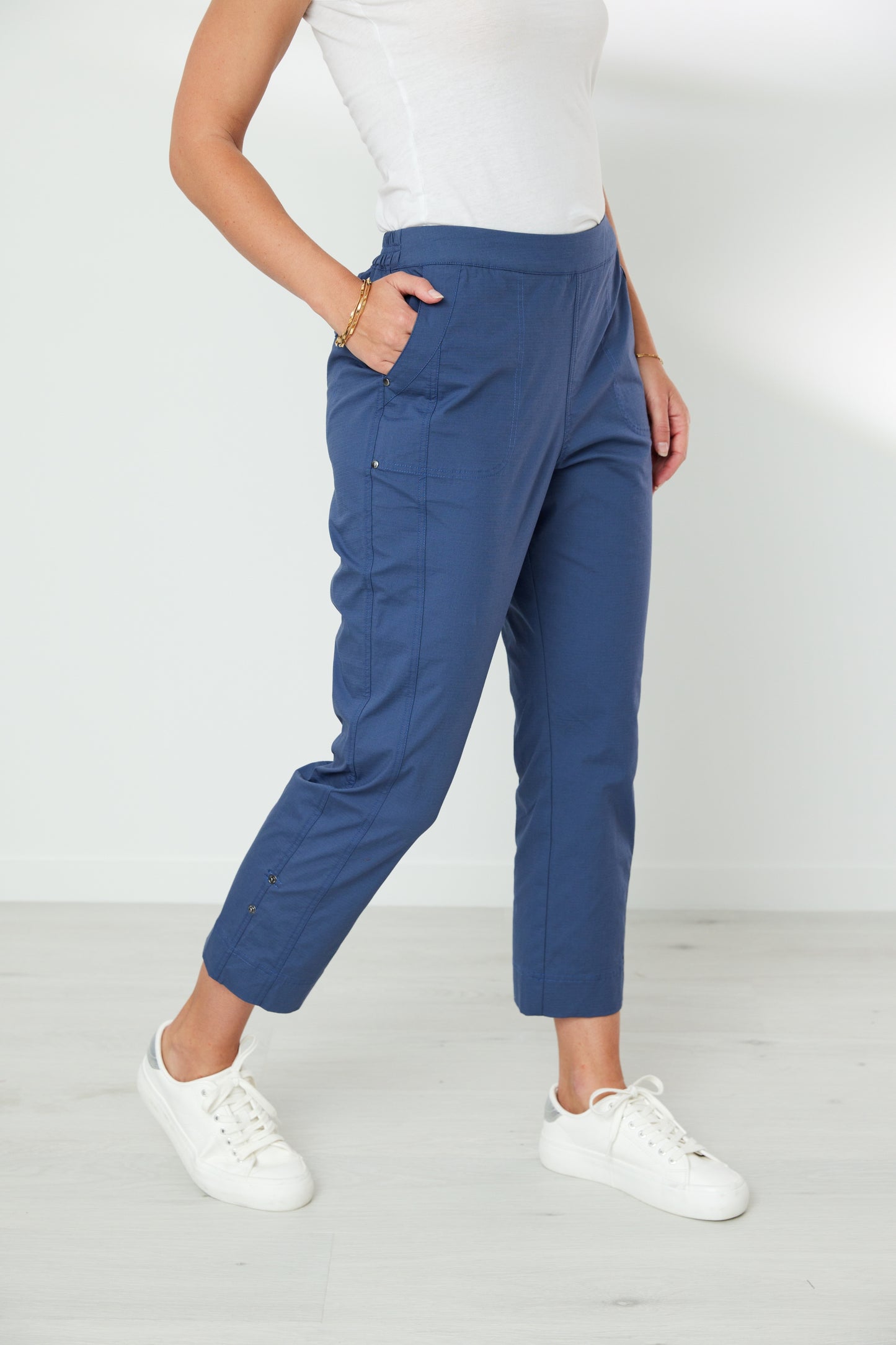 NEWPORT TROPICS PANT - DENIM BLUE - THE VOGUE STORE