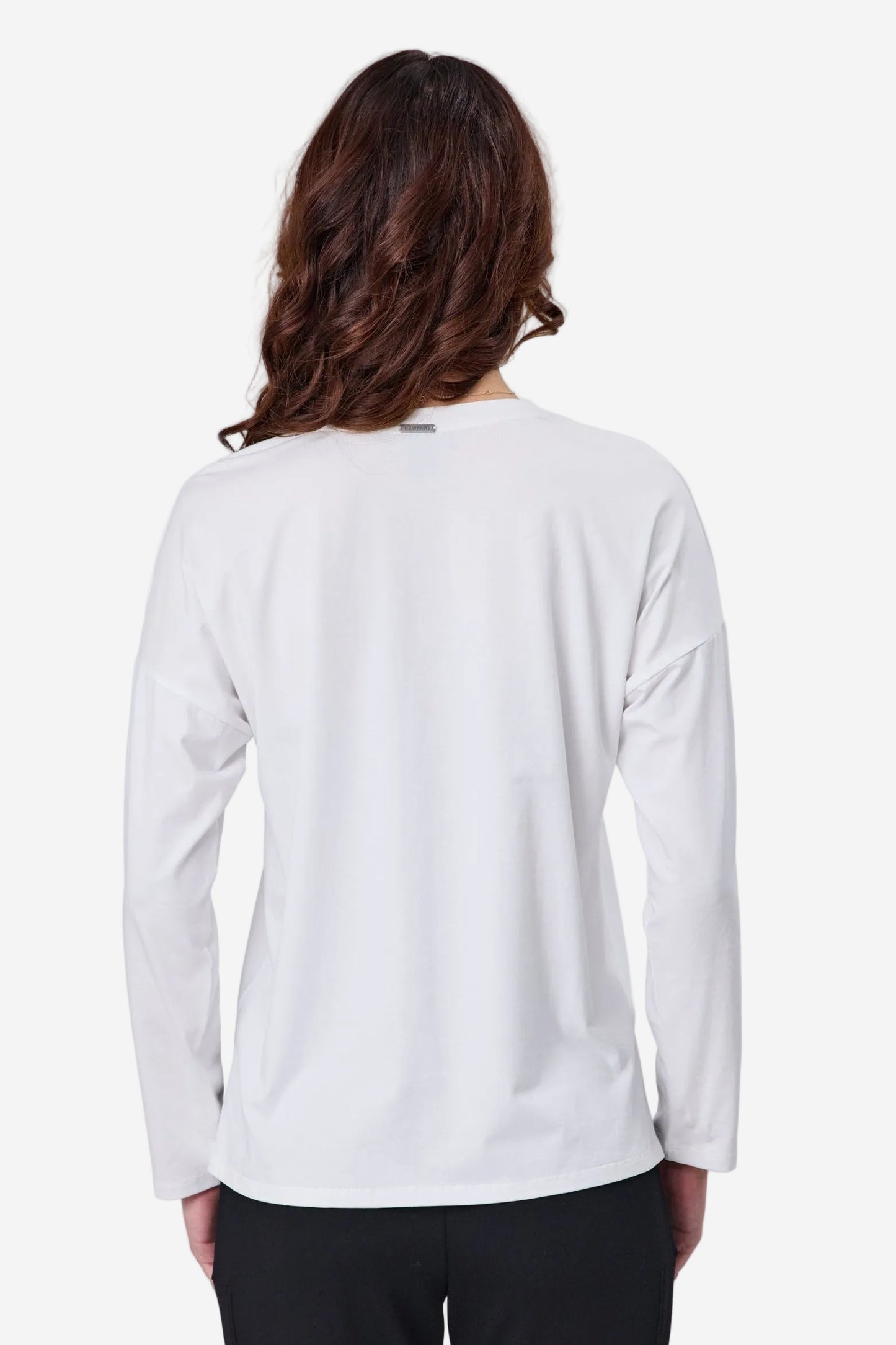 NEWPORT ROMEO CASUAL TEE - WHITE - THE VOGUE STORE