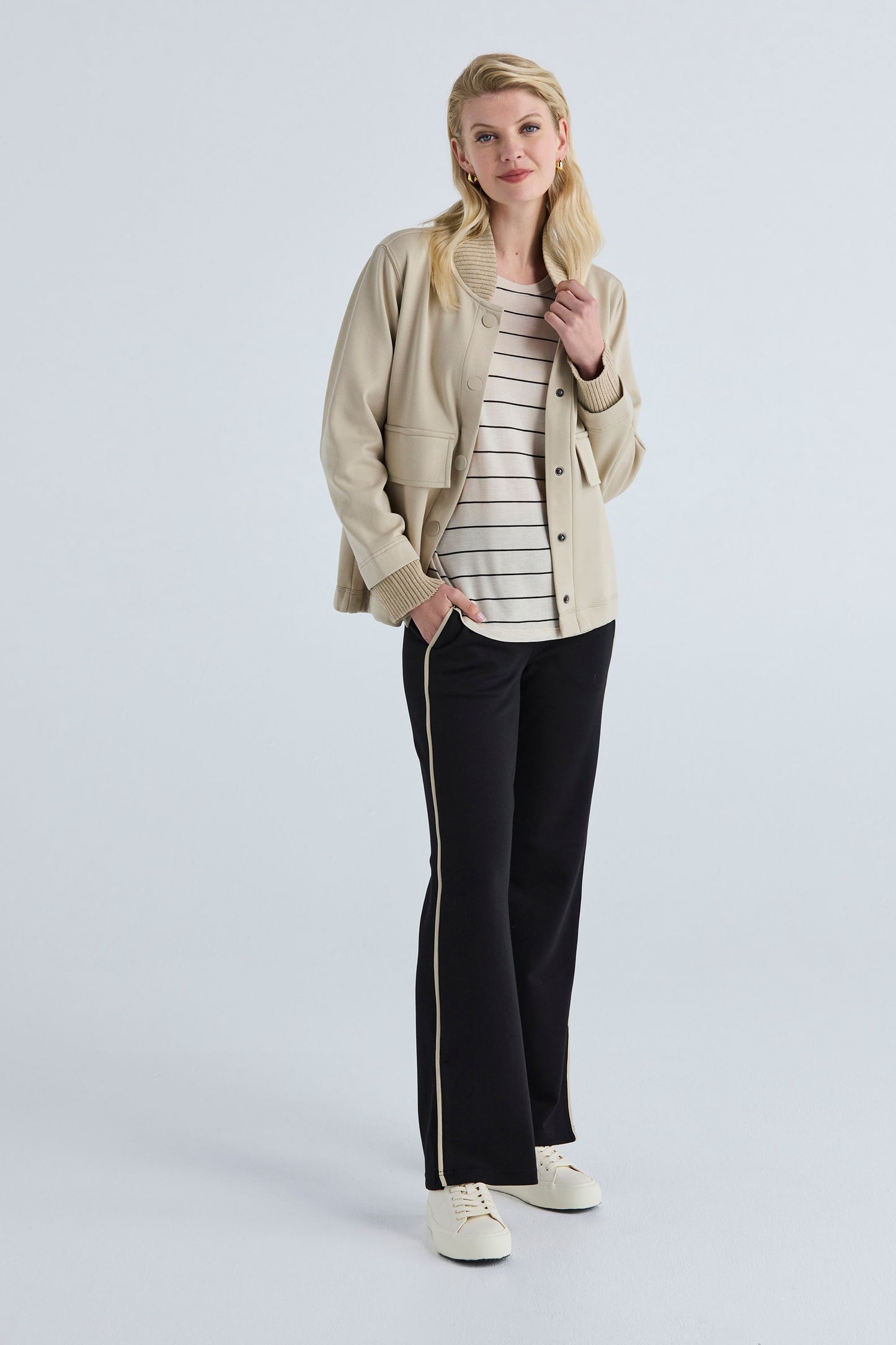 LANIA BEAUMONT PANT - BLACK - THE VOGUE STORE