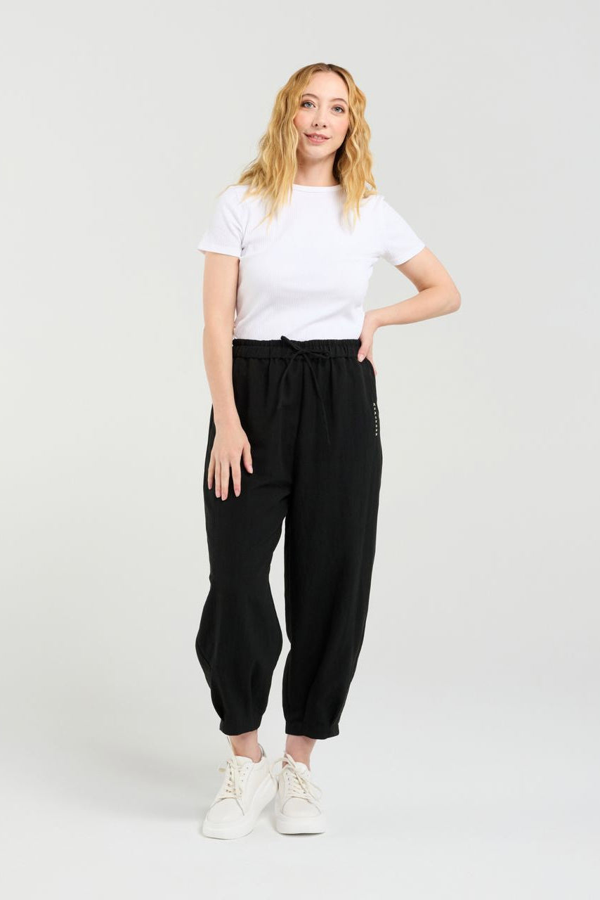 SEDUCE NOVA PANT - BLACK - THE VOGUE STORE