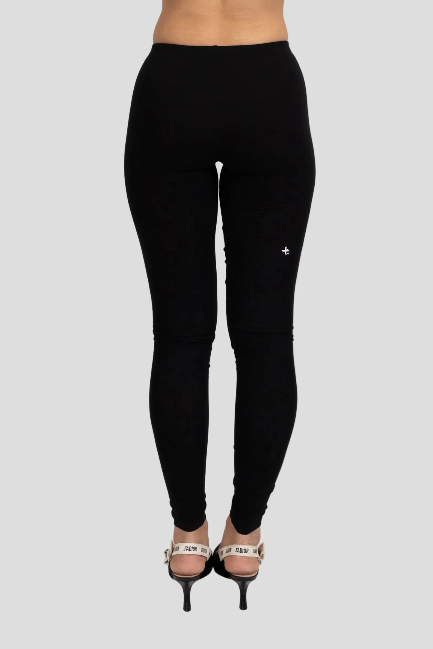 FEDERATION PLAY LEGGINGS SKETCH - BLACK/WHITE - THE VOGUE STORE