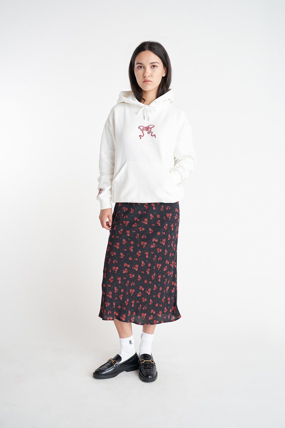 HUFFER RELAX HOOD 350/GIFTED - CHALK - THE VOGUE STORE